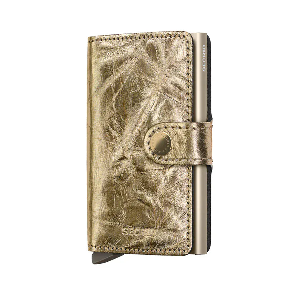 Secrid Mini Wallet | Crunch Gold
