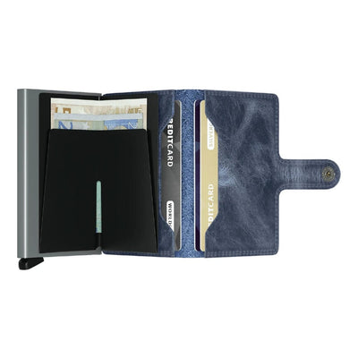 Secrid Mini Wallet | Vintage Blue