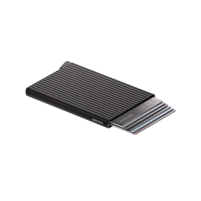 Secrid Premium Card Protector+ Fluted | Black