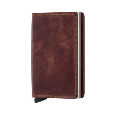 Secrid Slim Wallet | Vintage Brown