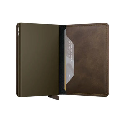 Secrid Slim Wallet | Vintage Oak