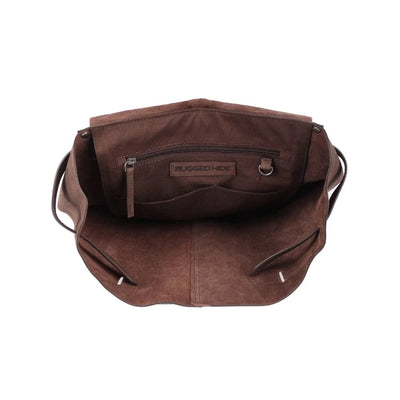 Shanghai Leather Backpack | Dark Brown