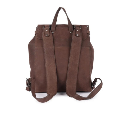 Shanghai Leather Backpack | Dark Brown
