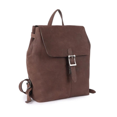 Shanghai Leather Backpack | Dark Brown