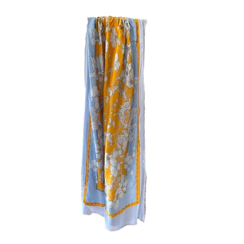 Silk Scarf | Yellow Dreams | Sunshine