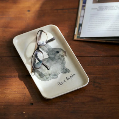 Small Linen Tray | Lapin Isabelle