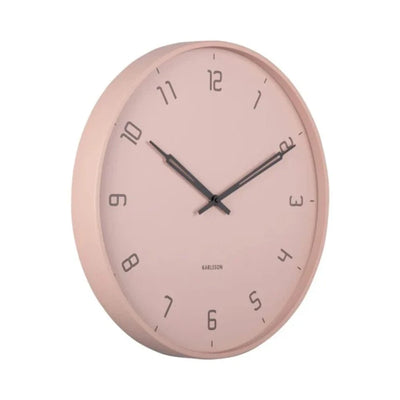Stark Wall Clock | Faded Pink