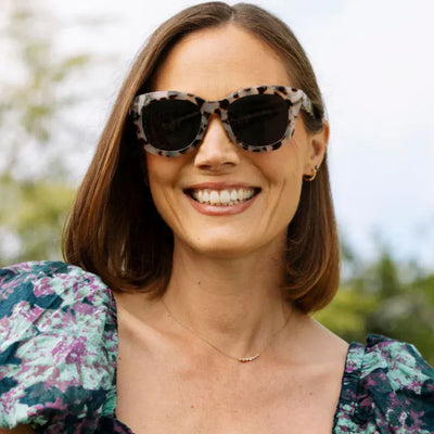 SUN Peepers | Center Stage Grey Tortoise