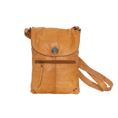 Tan Tayla Leather Handbag