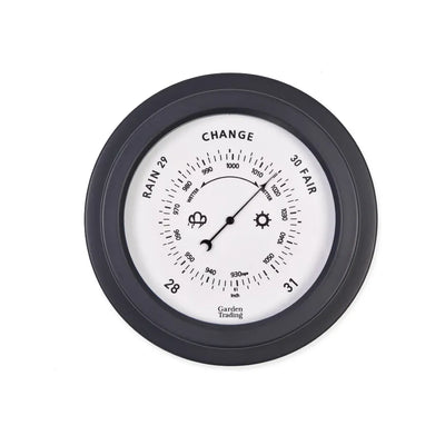 Tenby Barometer | Steel Carbon