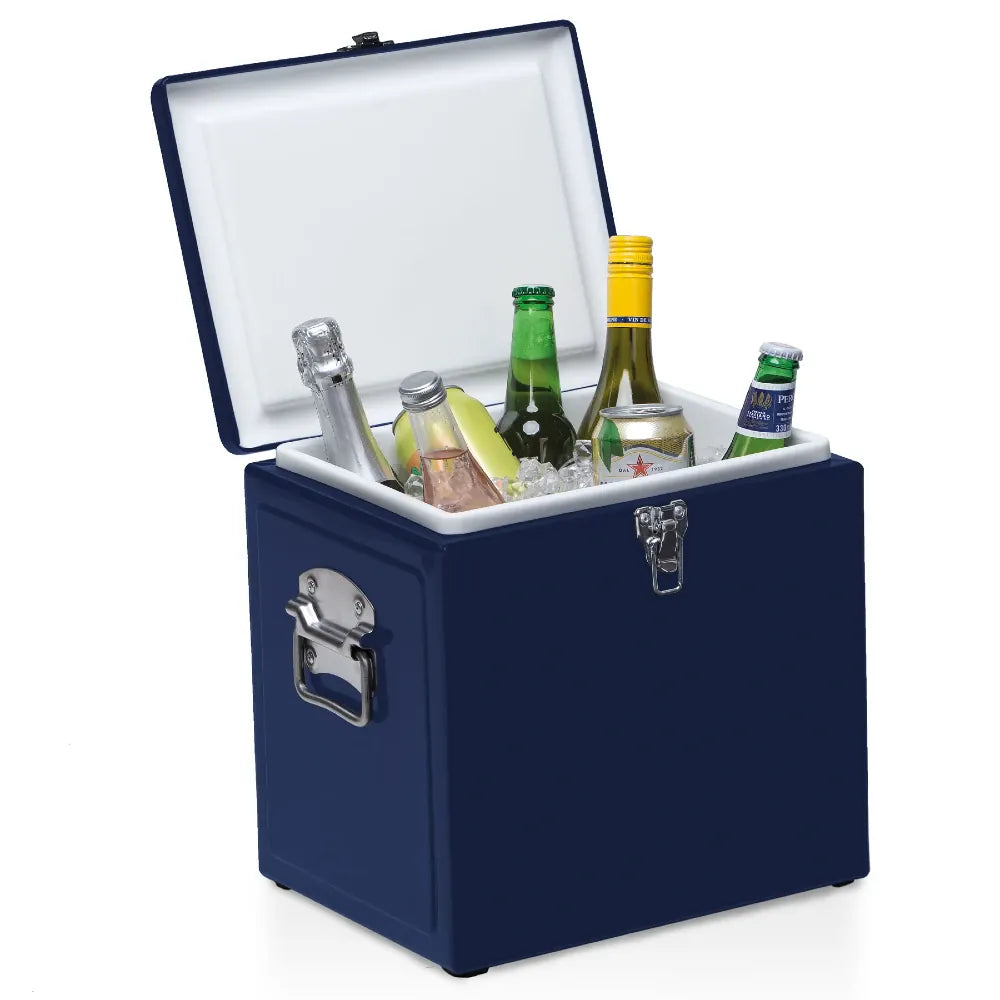 Vintage Cooler Box | Navy
