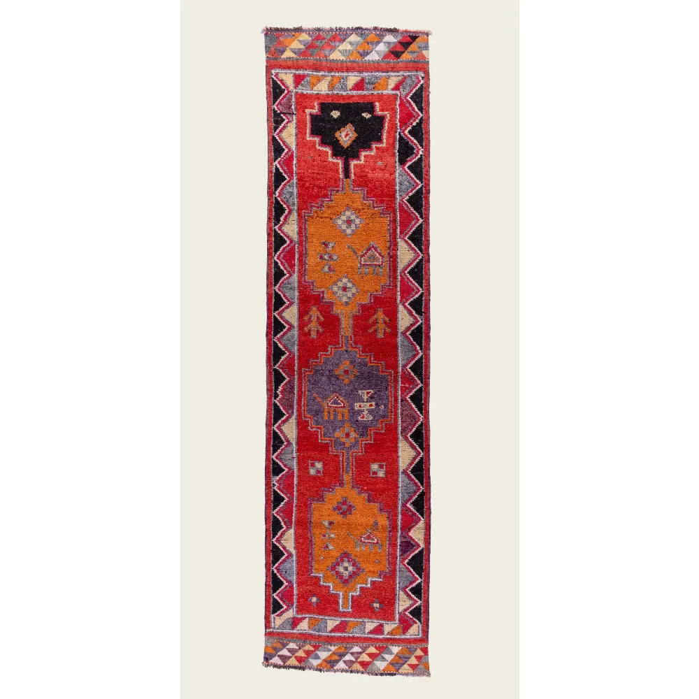 Vintage Herki Runner 1079 | 346 x 85cm