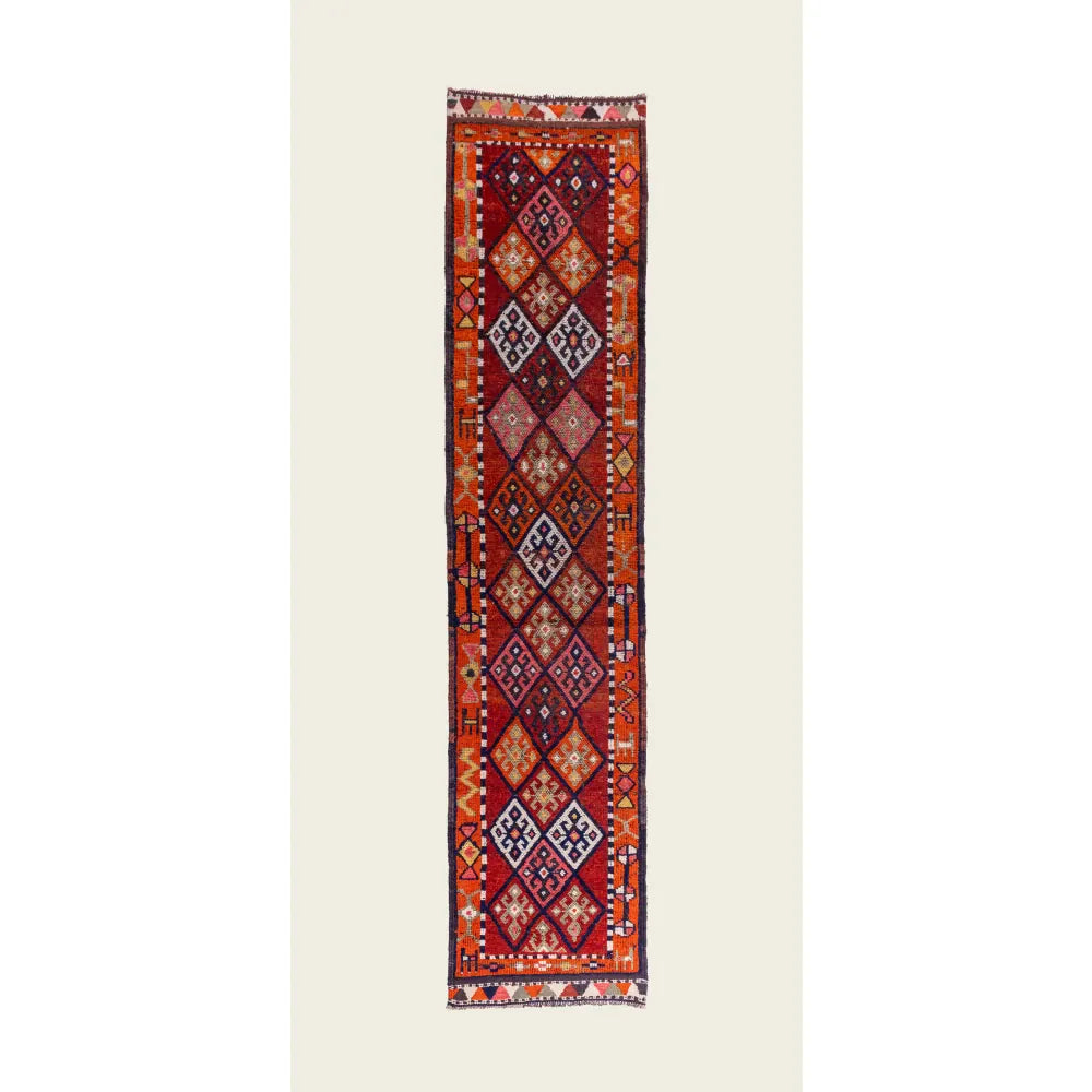 Vintage Herki Runner 1087 | 370 x 83cm