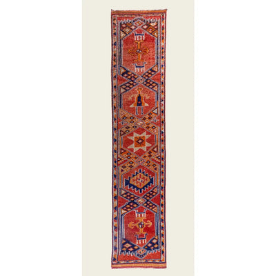 Vintage Herki Runner 1140 | 418 x 88 cm