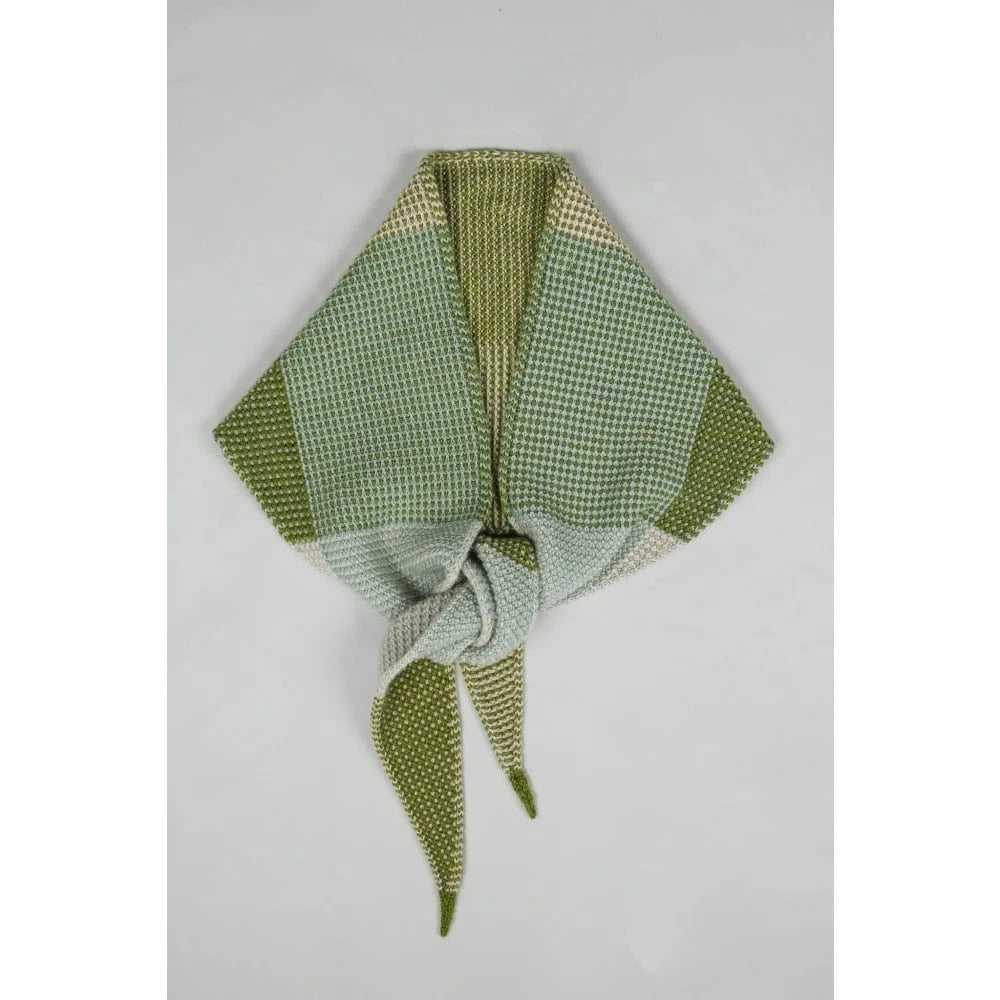 Waitaha Neckerchief in Merino | Spring Pikopiko