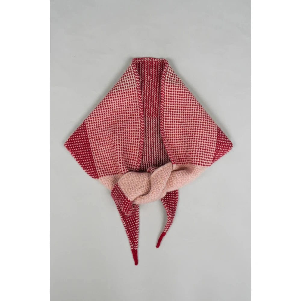 Waitaha Neckerchief in Merino | Spring Pōhutukawa