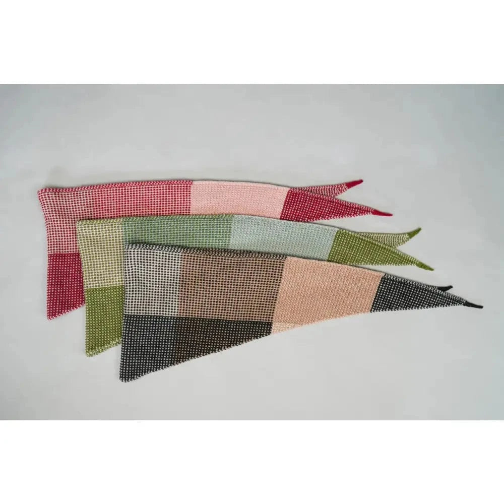 Waitaha Neckerchief in Merino | Spring Pōhutukawa