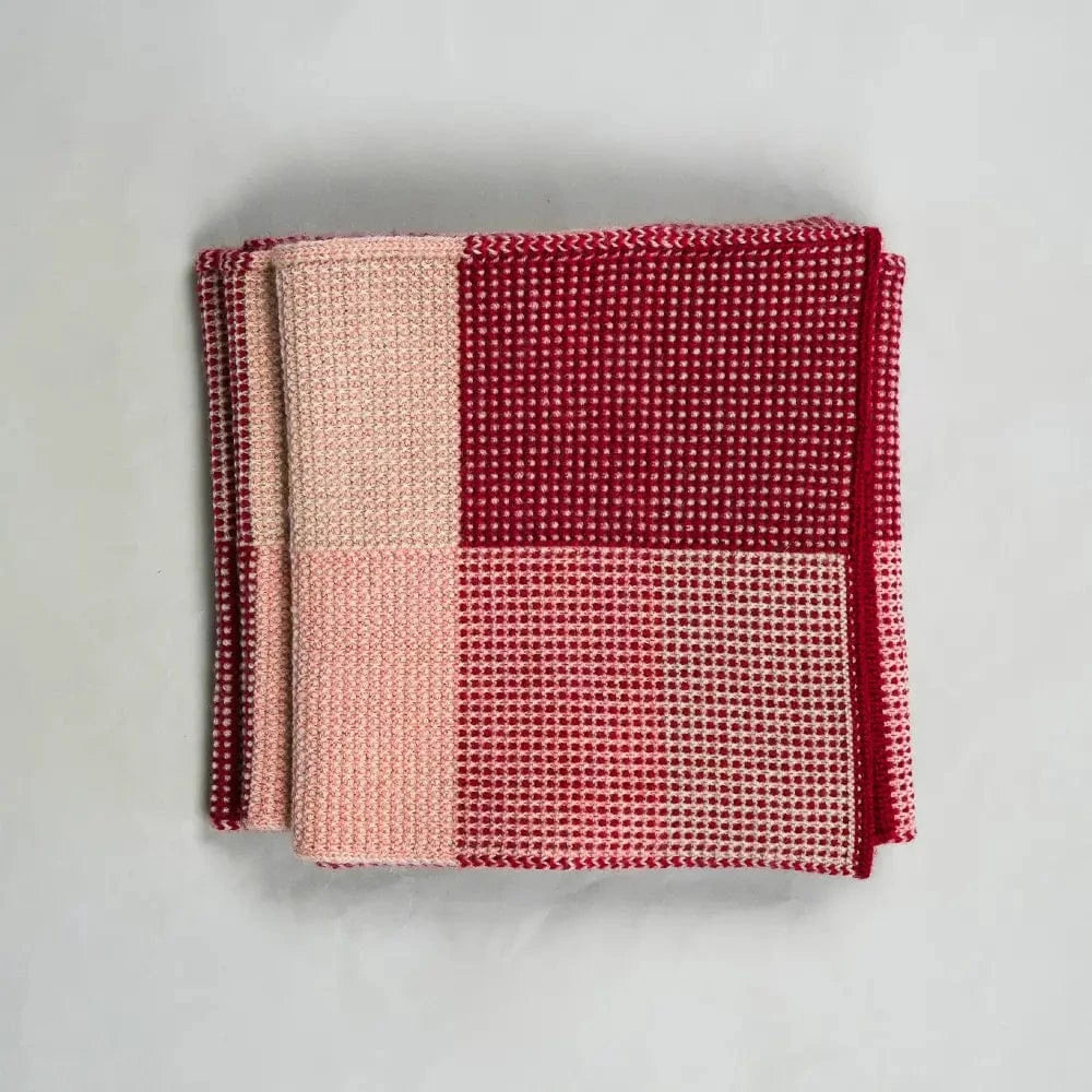 Waitaha Scarf in Merino | Spring Pōhutukawa
