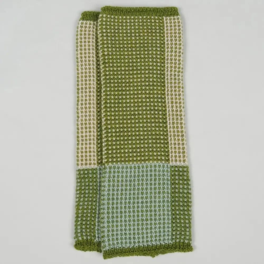 Waitaha Wrist Warmers in Merino | Spring Pikopiko