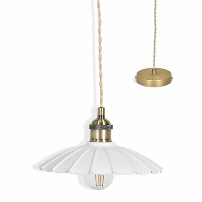 Wanstrow Ceiling Pendant | Steel Clay | Small