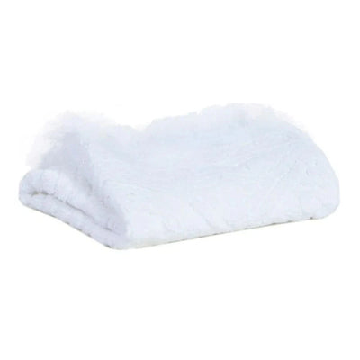 White Zoe Guest Towel 30x50cm