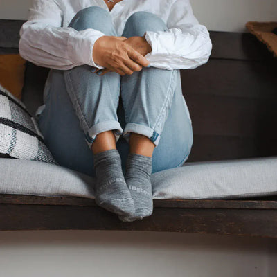 Women's Merino Ankle Socks | Grey