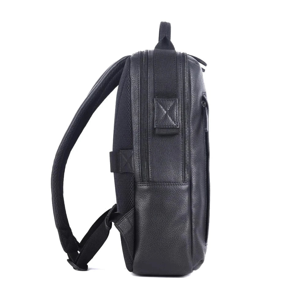 York Leather Backpack | Black