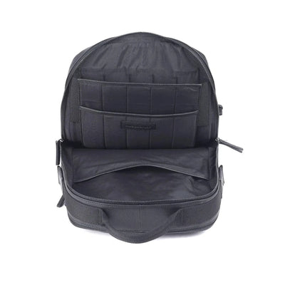 York Leather Backpack | Black