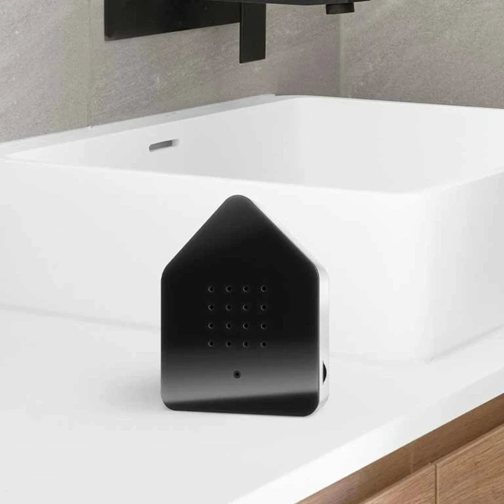 Zwitscherbox Singing Bird Box | Black/White