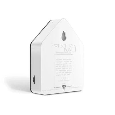 Zwitscherbox Singing Bird Box | Black/White