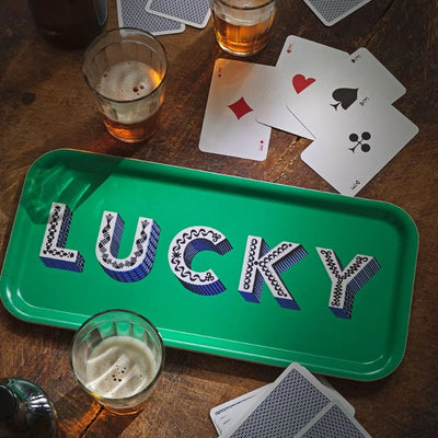 Birchwood Tray | Lucky/Green