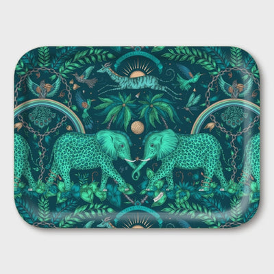 Birchwood Tray Small | Zambezi/Teal