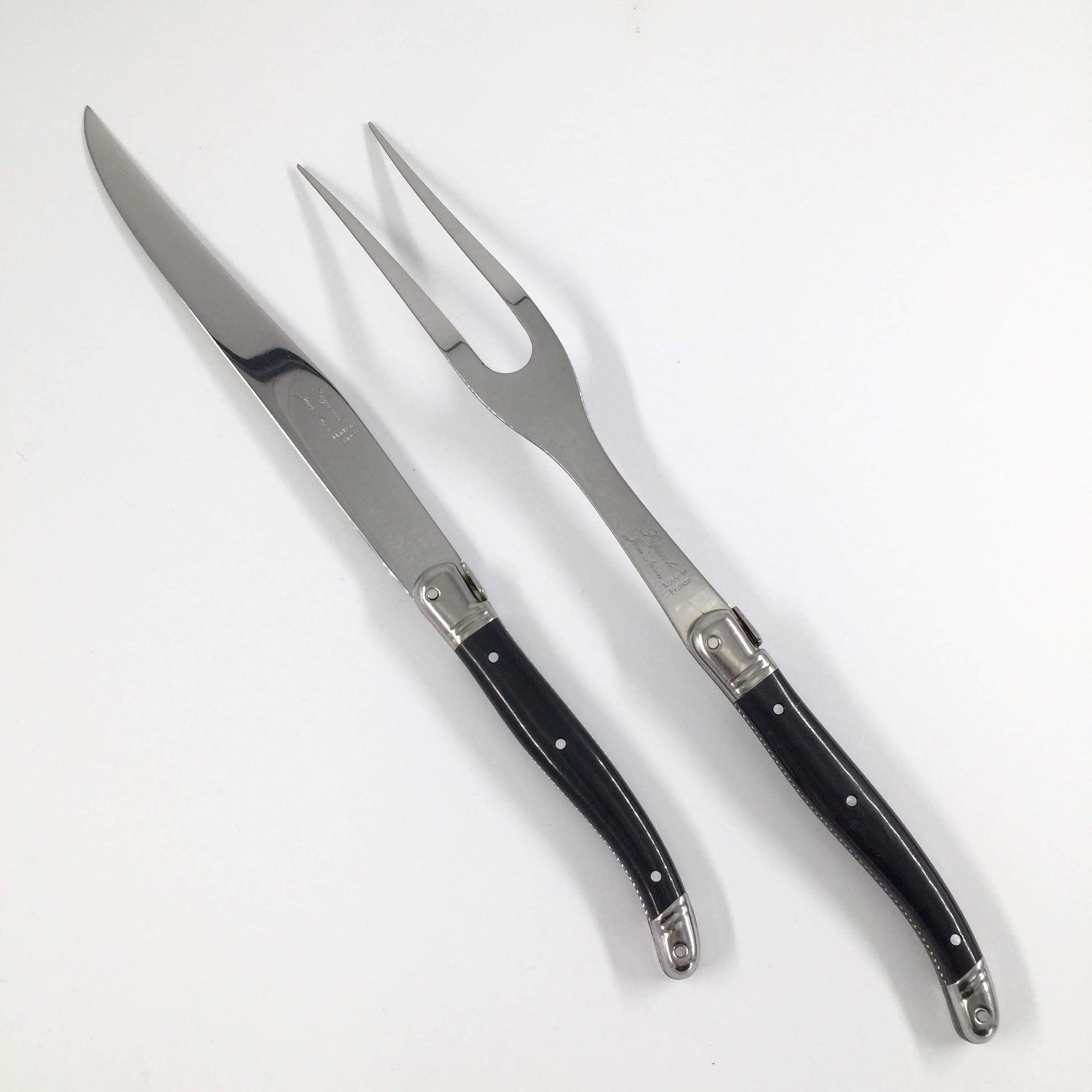 Black Laguiole - Carving Set Gift Box