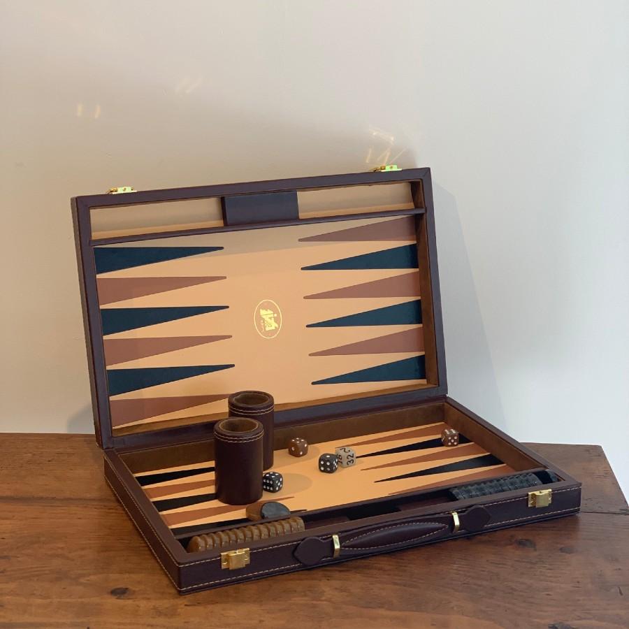 Brown Backgammon Set | Brown