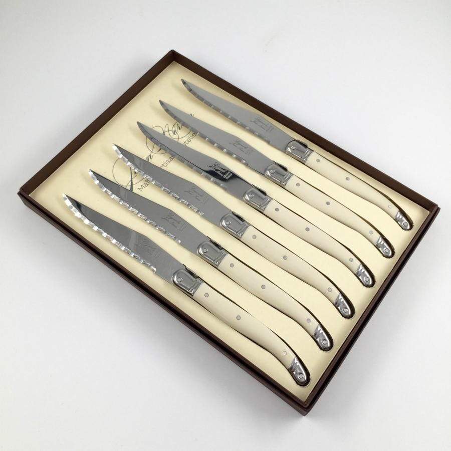 Cream Laguiole - Gift Box Steak Knives