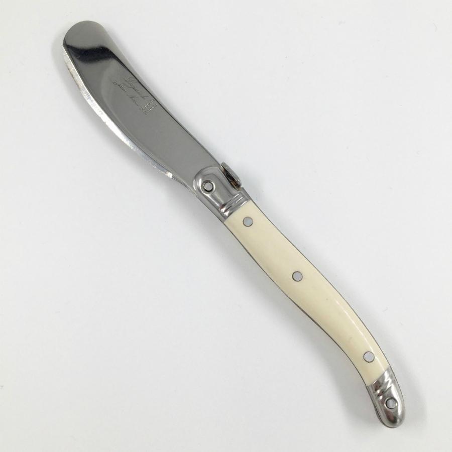 Cream Laguiole | Short Butter Knife