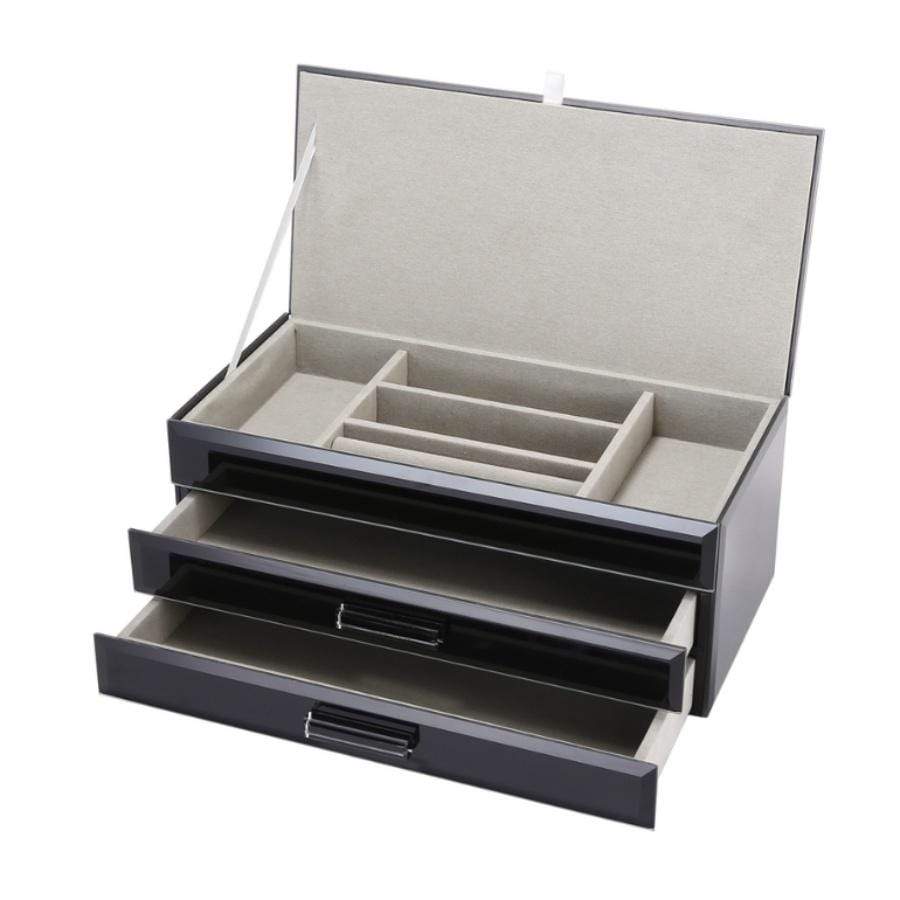 Gabriella Jewellery Box | Large | Black