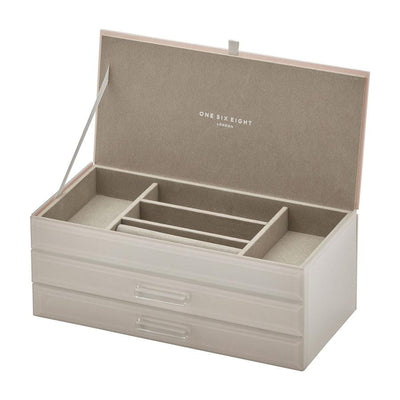 Gabriella Jewellery Box | Large | Off White