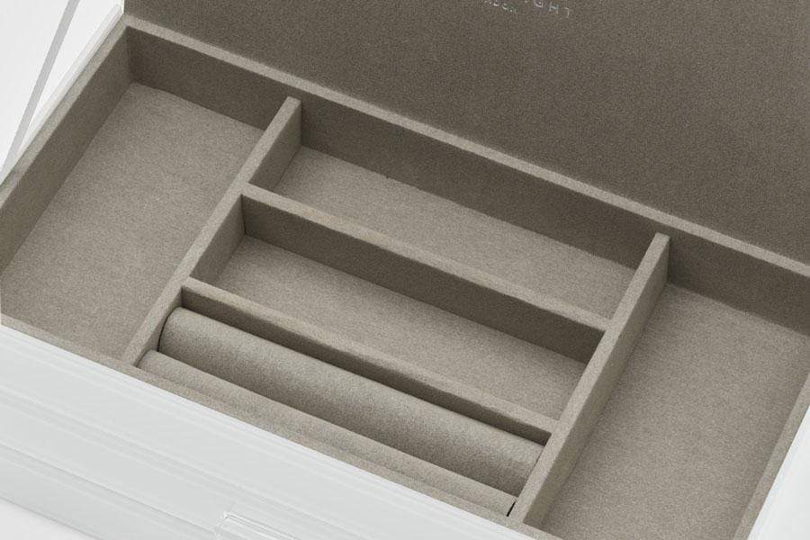 Gabriella Jewellery Box | Large | Off White