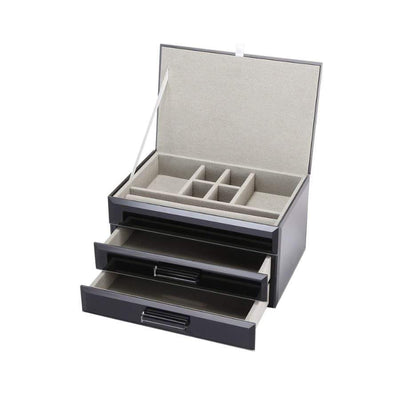 Gabriella Jewellery Box | Medium | Black