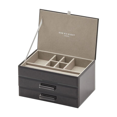 Gabriella Jewellery Box | Medium | Black