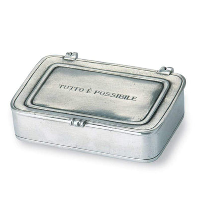 Italian Pewter Box Possibilie