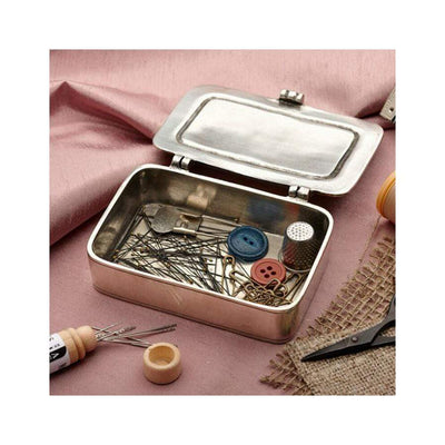 Italian Pewter Box Small