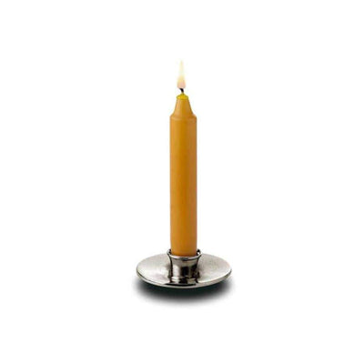 Italian Pewter Candle Holder mini