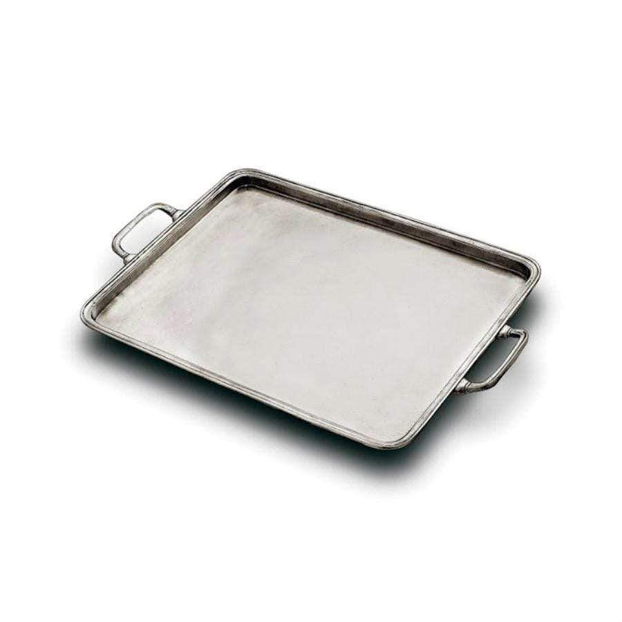 Italian Pewter Tray Large