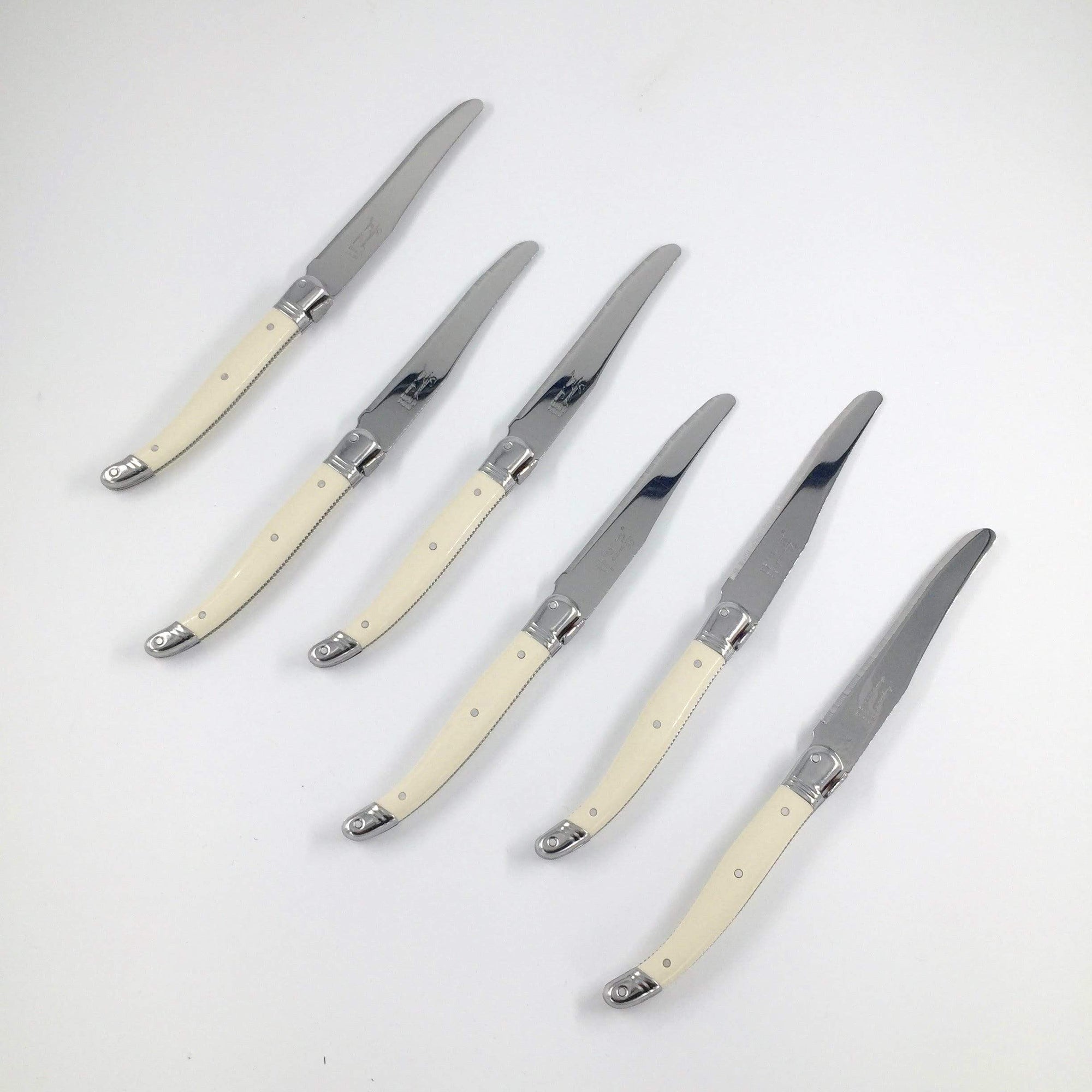 Laguiole - Gift Box Round table Knives