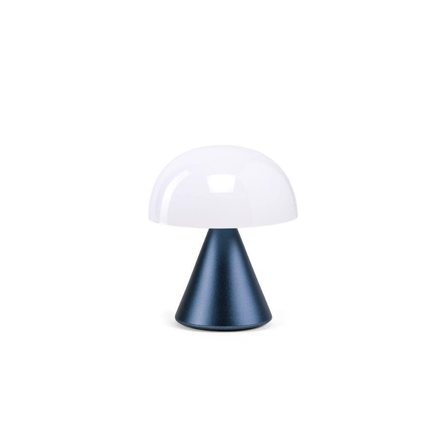 Lexon Mina LED Lamp | Small Dark Blue