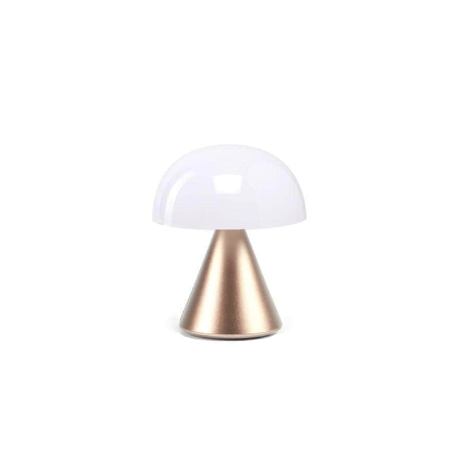 Lexon Mina LED Lamp | Small Soft Gold