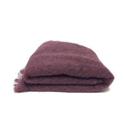 Mohair throw | Mulberry