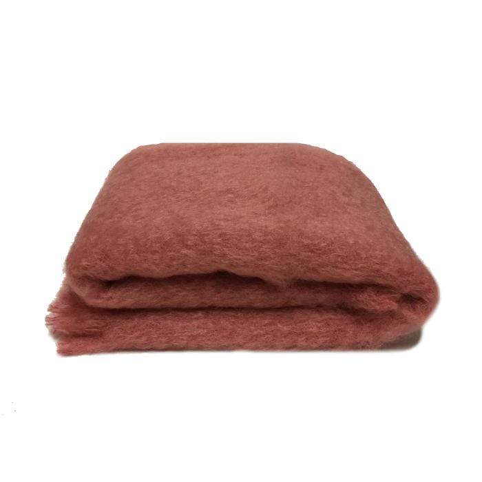 Mohair Throw | Tea Rose